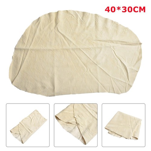 Chamois leather cleaning - leather,