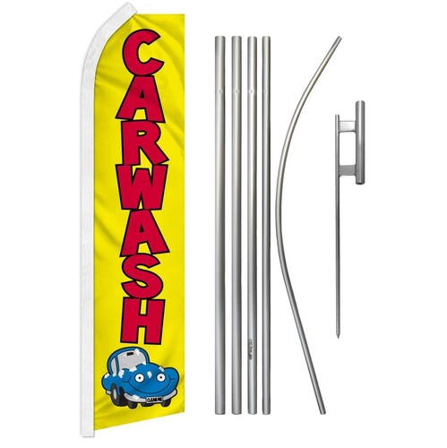 Carwash advertising super - "carwash",