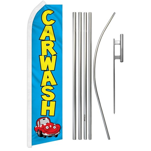 Carwash advertising super - "carwash",