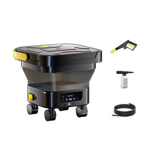 Portable car washer with - washer,
