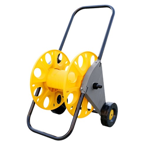 Hose reel cart with wheels - reel,