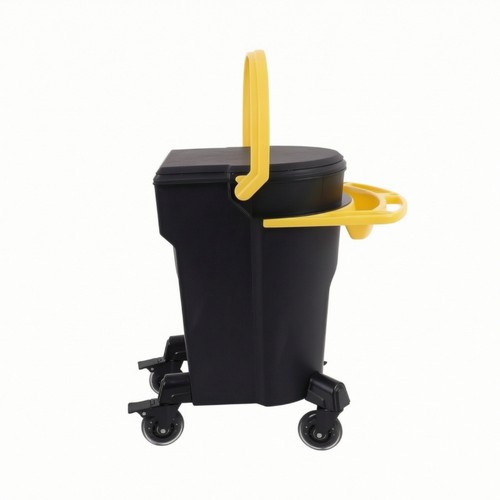 Wheeled bucket with lid - bucket,