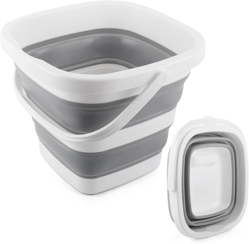 Collapsible bucket car - car, wash