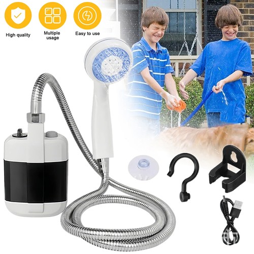 Portable camping shower usb - portable,