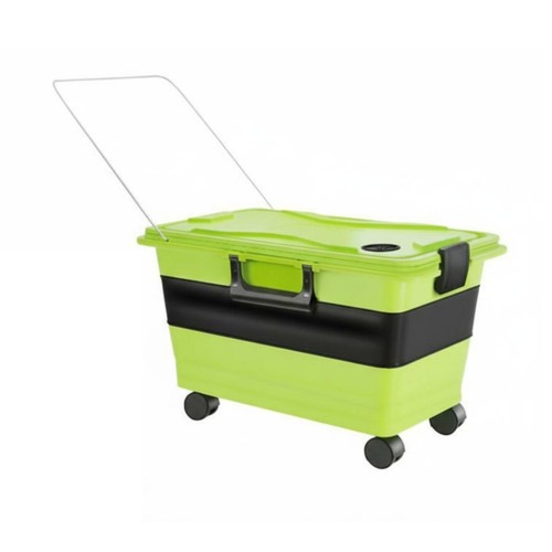 Collapsible car wash container - car,
