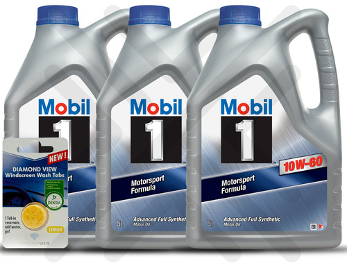 Mobil 10w litres 15l - 10w-60,